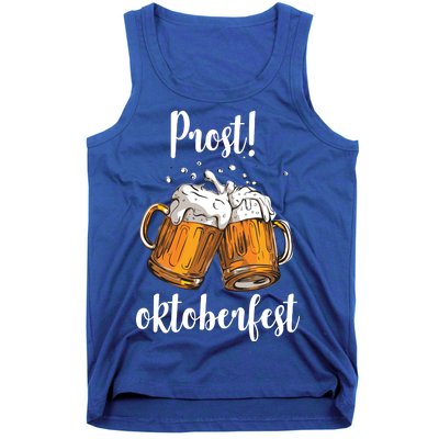 Beer Oktoberfest Prost Cheers Tank Top