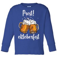 Beer Oktoberfest Prost Cheers Toddler Long Sleeve Shirt