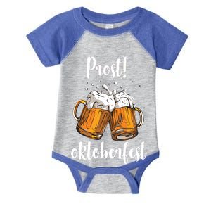 Beer Oktoberfest Prost Cheers Infant Baby Jersey Bodysuit