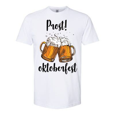 Beer Oktoberfest Prost Cheers Softstyle CVC T-Shirt