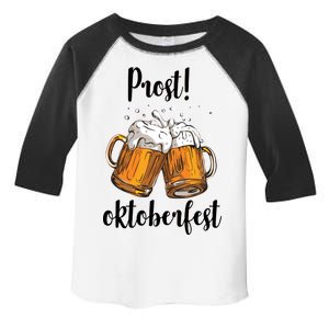 Beer Oktoberfest Prost Cheers Toddler Fine Jersey T-Shirt