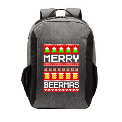 Beer Ugly Christmas Sweater Merry Beermas Vector Backpack