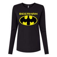 Beerman Womens Cotton Relaxed Long Sleeve T-Shirt