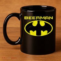 Beerman 11oz C Handle Ceramic Mug