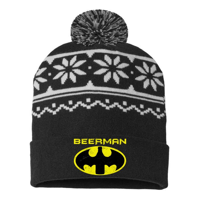 Beerman USA-Made Snowflake Beanie