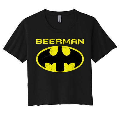 Beerman Women's Crop Top Tee