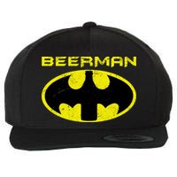 Beerman Wool Snapback Cap