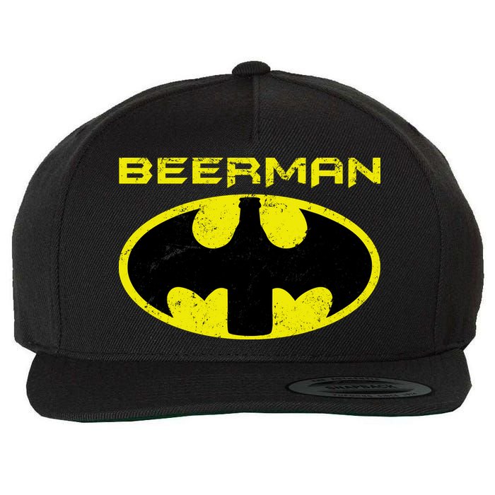 Beerman Wool Snapback Cap