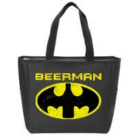 Beerman Zip Tote Bag
