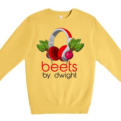 Beets By Dwight Premium Crewneck Sweatshirt