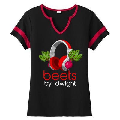 Beets By Dwight Ladies Halftime Notch Neck Tee