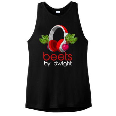 Beets By Dwight Ladies PosiCharge Tri-Blend Wicking Tank