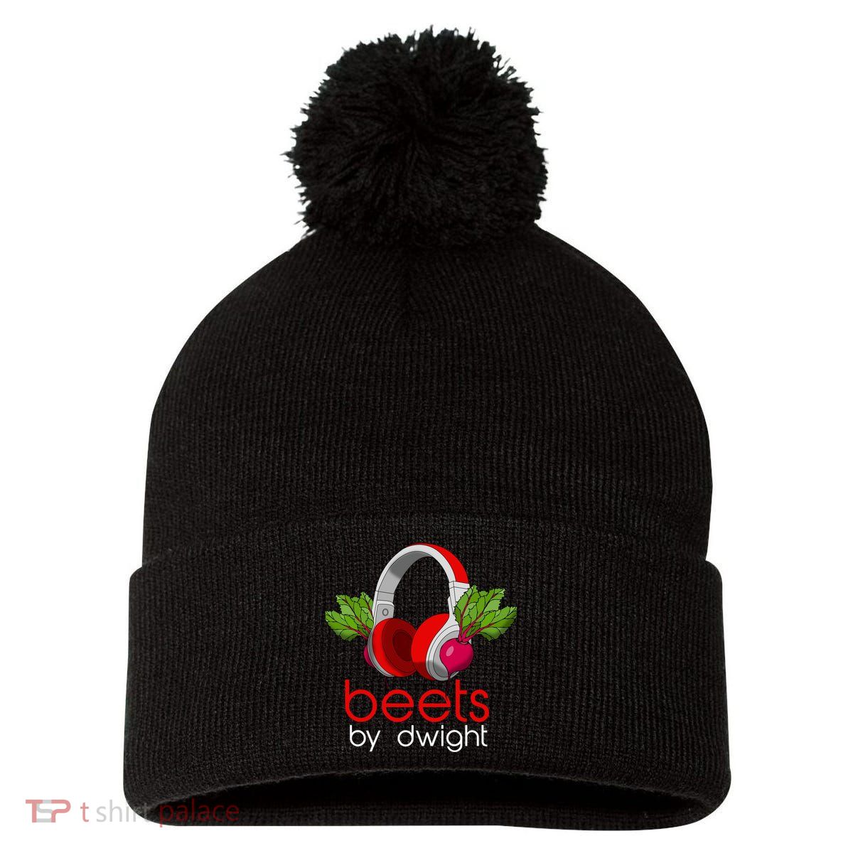 Beets By Dwight Pom Pom 12in Knit Beanie