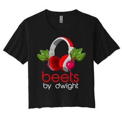 Beets By Dwight Women's Crop Top Tee