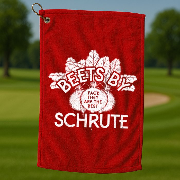 Beets By Schrute Golf Towel
