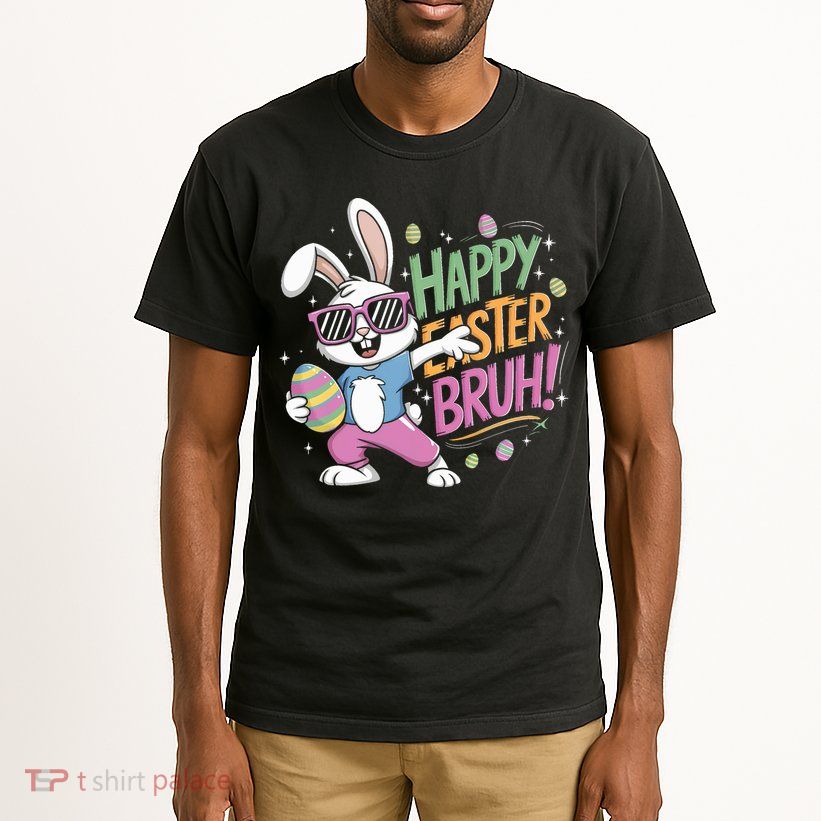 Bruh Easter For Women Rabbit Eggs  Tall T-Shirt
