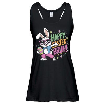 Bruh Easter For Women Rabbit Eggs  Ladies Essential Flowy Tank