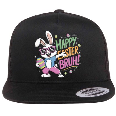 Bruh Easter For Women Rabbit Eggs  Flatbill Hat