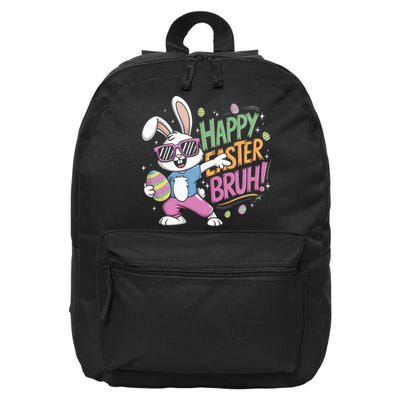 Bruh Easter For Women Rabbit Eggs  16 in Basic Backpack