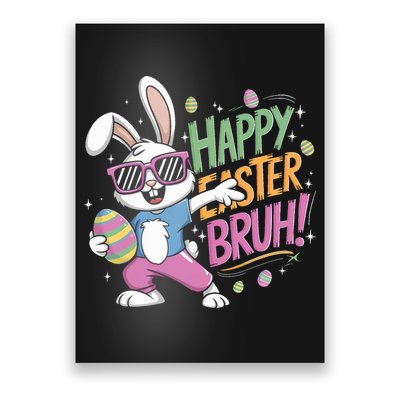 Bruh Easter For Women Rabbit Eggs  Poster