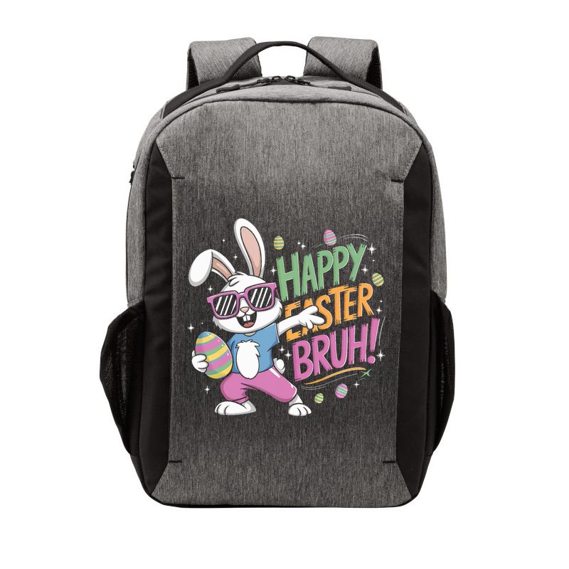 Bruh Easter For Women Rabbit Eggs  Vector Backpack