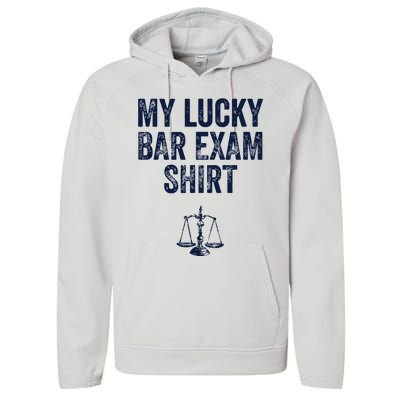 Bar Exam Funny Law School Graduation Gifts For Him Her Performance Fleece Hoodie