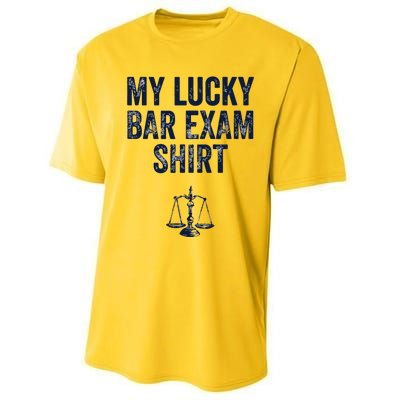 Bar Exam Funny Law School Graduation Gifts For Him Her Performance Sprint T-Shirt