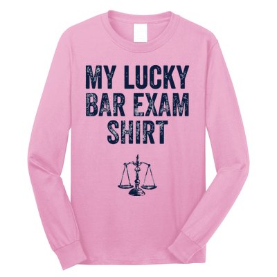 Bar Exam Funny Law School Graduation Gifts For Him Her Long Sleeve Shirt