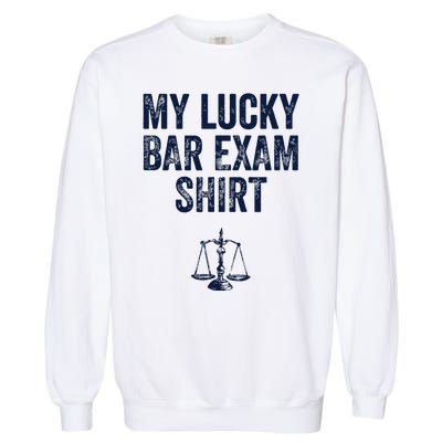 Bar Exam Funny Law School Graduation Gifts For Him Her Garment-Dyed Sweatshirt