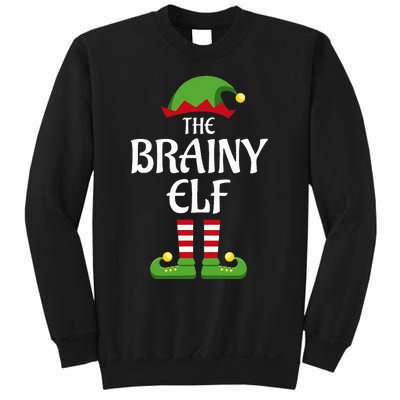 Brainy Elf Family Matching Group Christmas Smart Sweatshirt