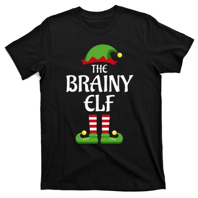 Brainy Elf Family Matching Group Christmas Smart T-Shirt