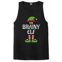 Brainy Elf Family Matching Group Christmas Smart PosiCharge Competitor Tank