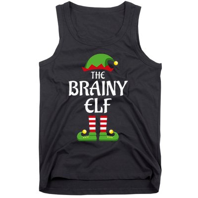 Brainy Elf Family Matching Group Christmas Smart Tank Top