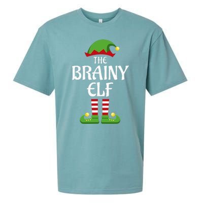 Brainy Elf Family Matching Group Christmas Smart Sueded Cloud Jersey T-Shirt