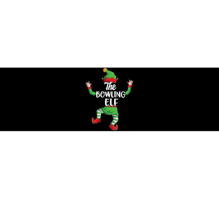 Bowling Elf Family Matching Christmas Pajamas Pjs Xmas Bumper Sticker