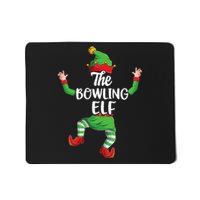 Bowling Elf Family Matching Christmas Pajamas Pjs Xmas Mousepad