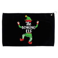 Bowling Elf Family Matching Christmas Pajamas Pjs Xmas Grommeted Golf Towel