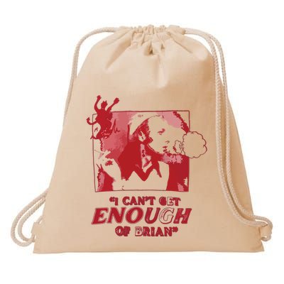Brian Eno Fan Art Drawstring Bag