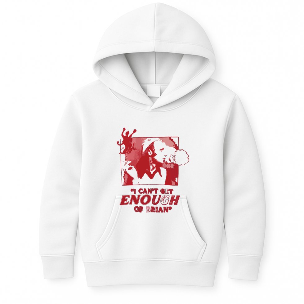 Brian Eno Fan Art Kids Hoodie