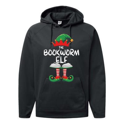 Bookworm Elf Family Matching Group Christmas Reading Performance Fleece Hoodie