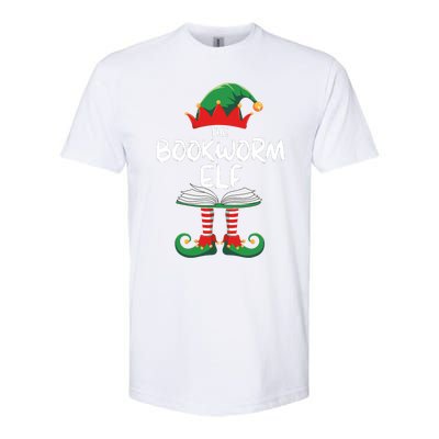 Bookworm Elf Family Matching Group Christmas Reading Softstyle CVC T-Shirt