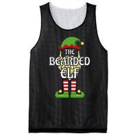 Bearded Elf Family Matching Group Christmas Mesh Reversible Basketball Jersey Tank