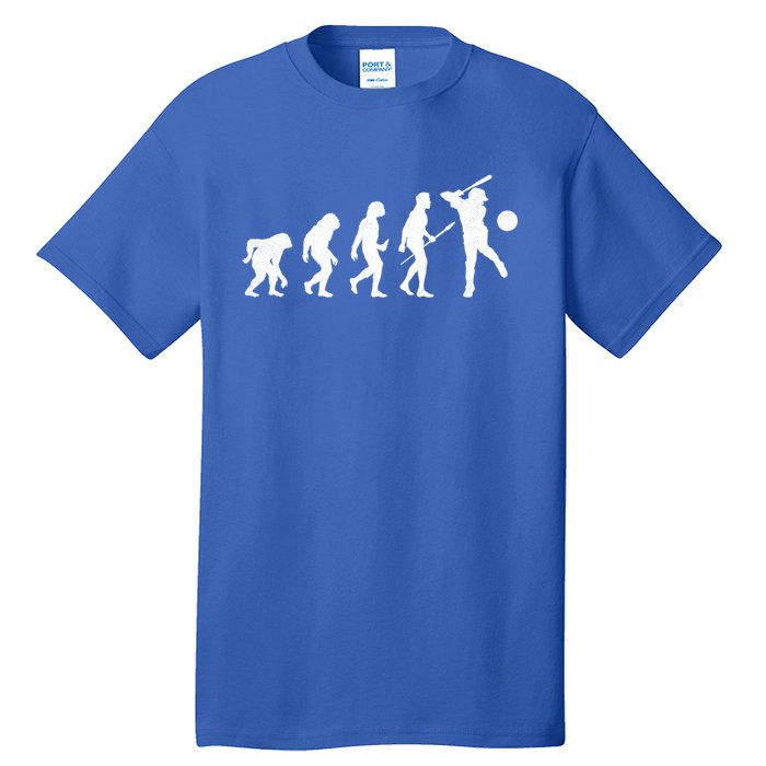 Baseball Evolution Funny Sport Humor Gift Tall T-Shirt