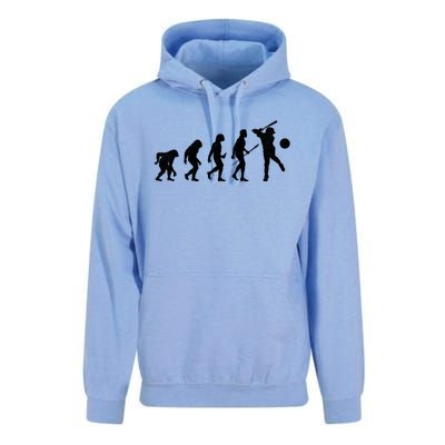 Baseball Evolution Funny Sport Humor Gift Unisex Surf Hoodie