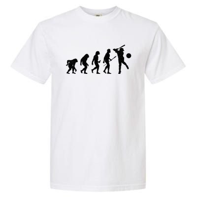 Baseball Evolution Funny Sport Humor Gift Garment-Dyed Heavyweight T-Shirt