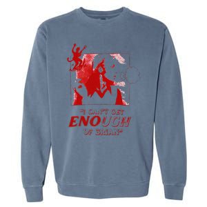 Brian Eno Fan Art Garment-Dyed Sweatshirt