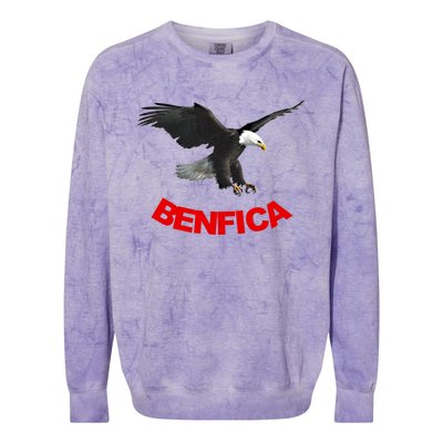 Benfica Eagle Funny Gift Colorblast Crewneck Sweatshirt