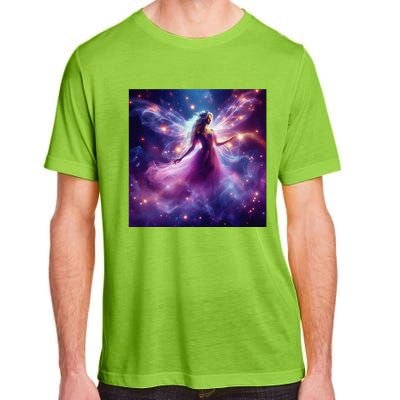 Beautiful Enchanted Fairy Sparkling With Magical Purple Mist Adult ChromaSoft Performance T-Shirt