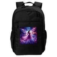 Beautiful Enchanted Fairy Sparkling With Magical Purple Mist Backpack