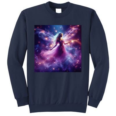 Beautiful Enchanted Fairy Sparkling With Magical Purple Mist Sweatshirt